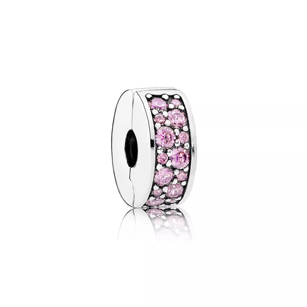 pandora pink shining elegance klämstopp 791817pcz