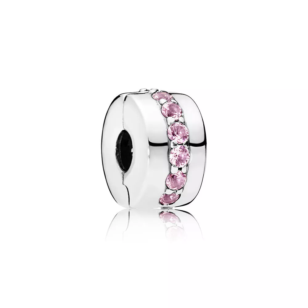 pandora pink shining path klämstopp 791972pcz