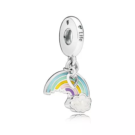pandora rainbow & cloud hängberlock 797016enmx