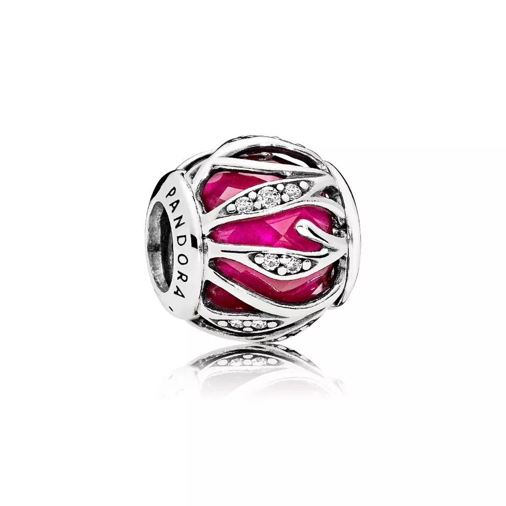 pandora royal red nature's radiance berlock 791969sru