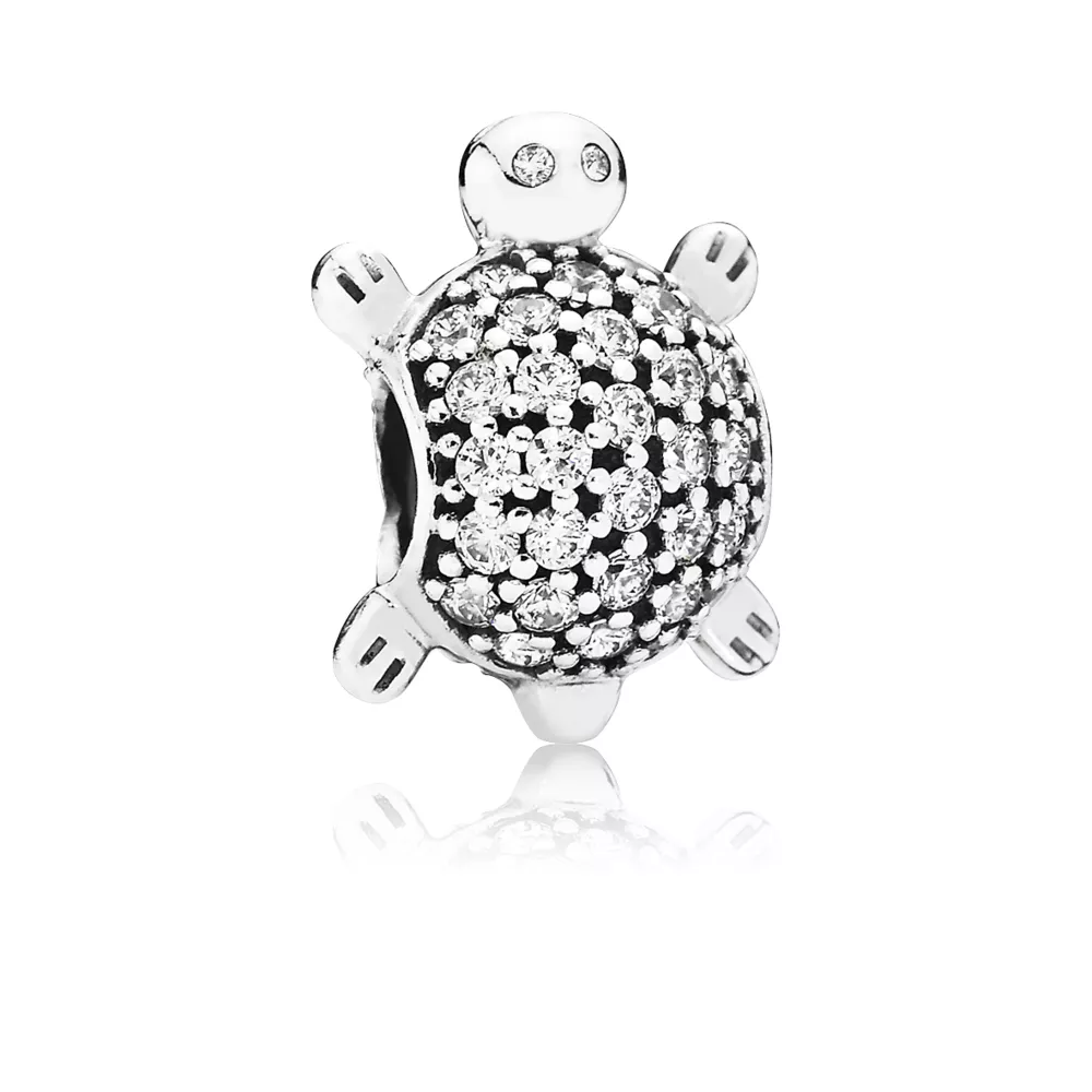 pandora sea turtle berlock 791538cz