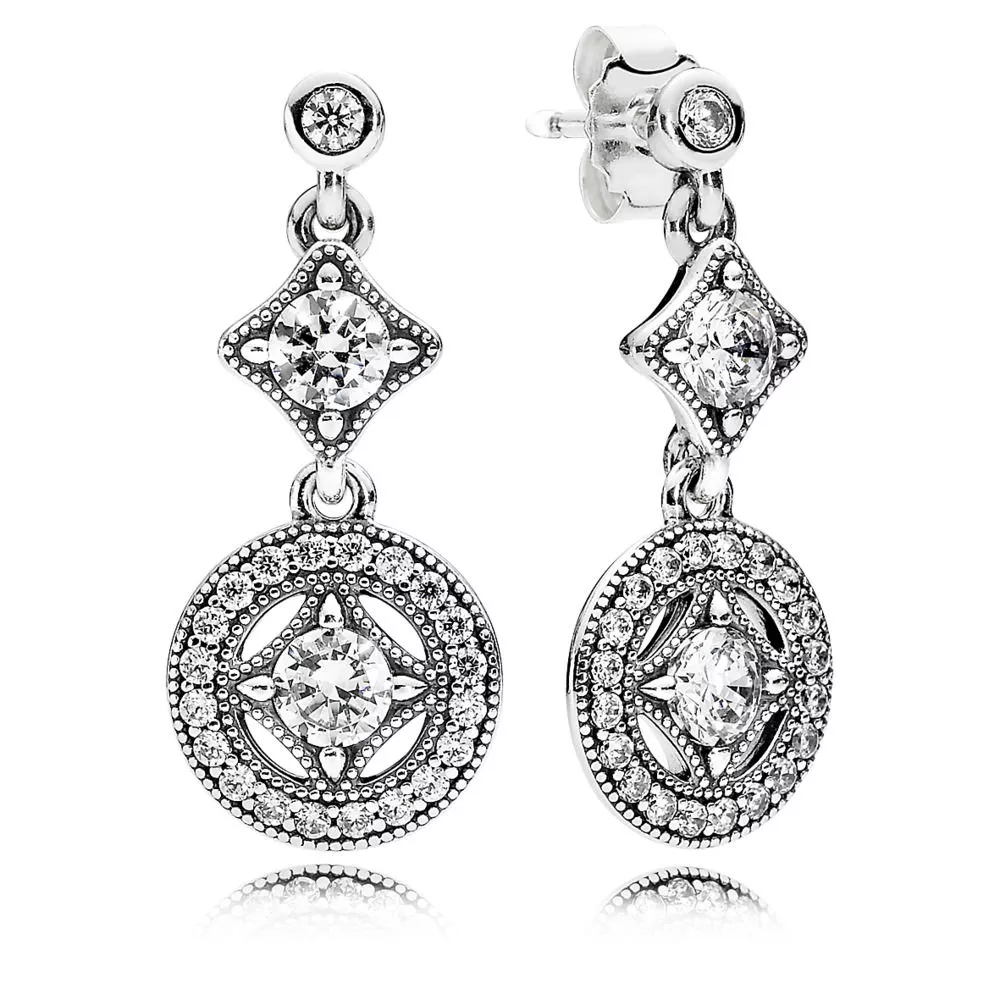 pandora vintage allure hängande örhängen 290722cz