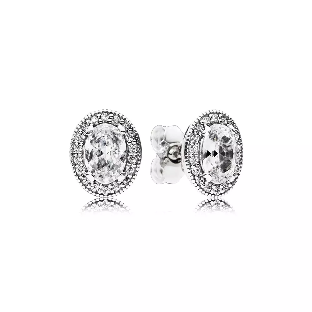 pandora vintage elegance stiftörhängen 296247cz