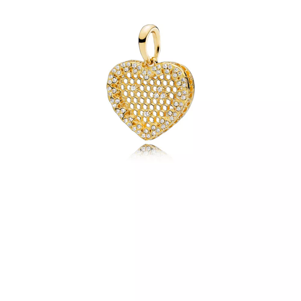 pandora honeycomb lace hängsmycke 367111cz