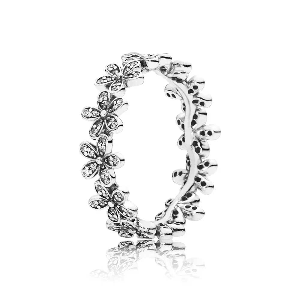 pandora daisy flower ring 190934cz