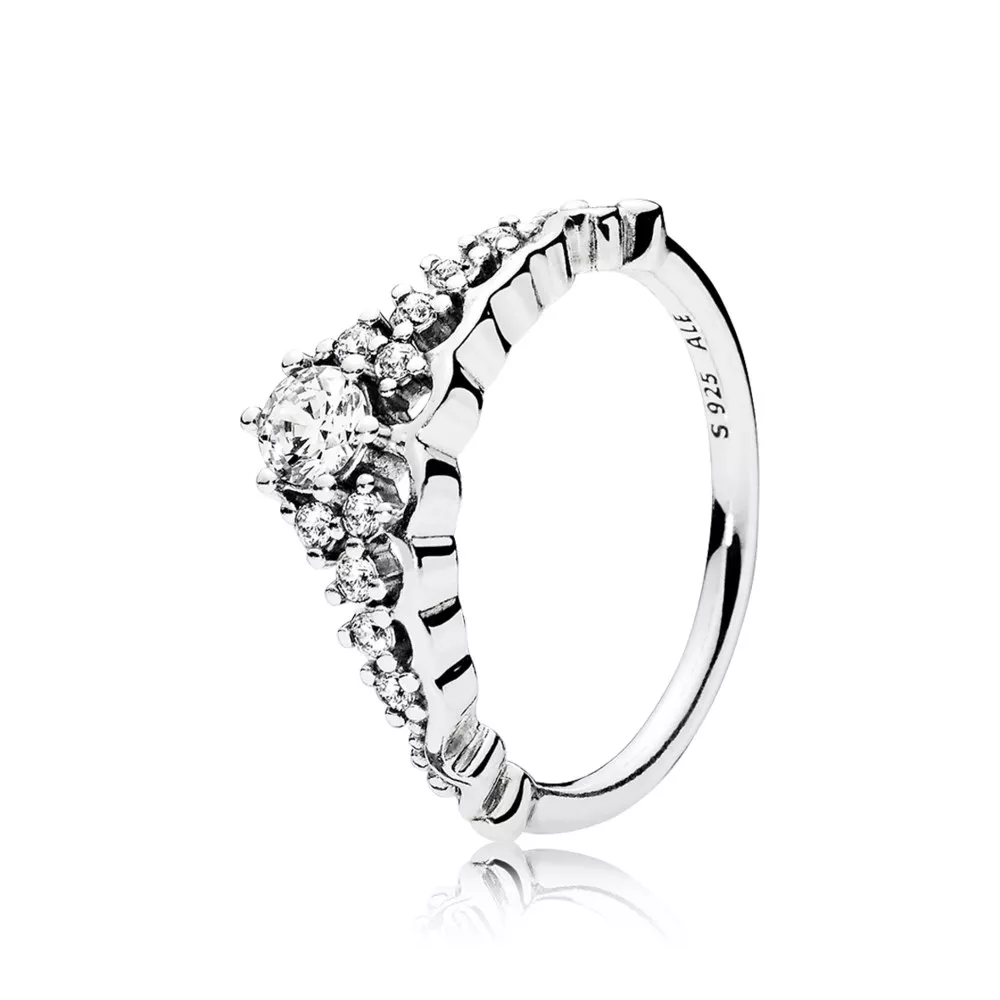 pandora fairytale tiara ring 196226cz