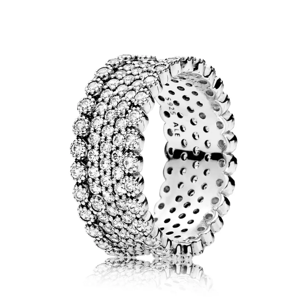 pandora lavish sparkle ring 196313cz