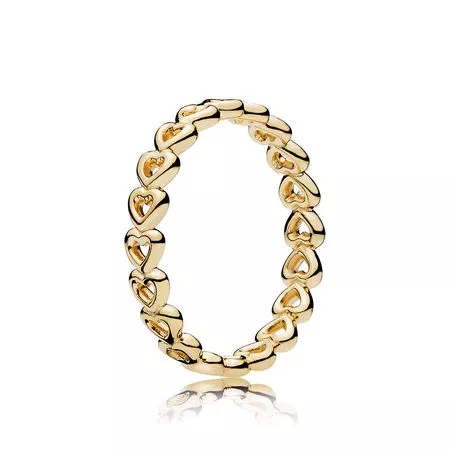 pandora linked love ring 167105