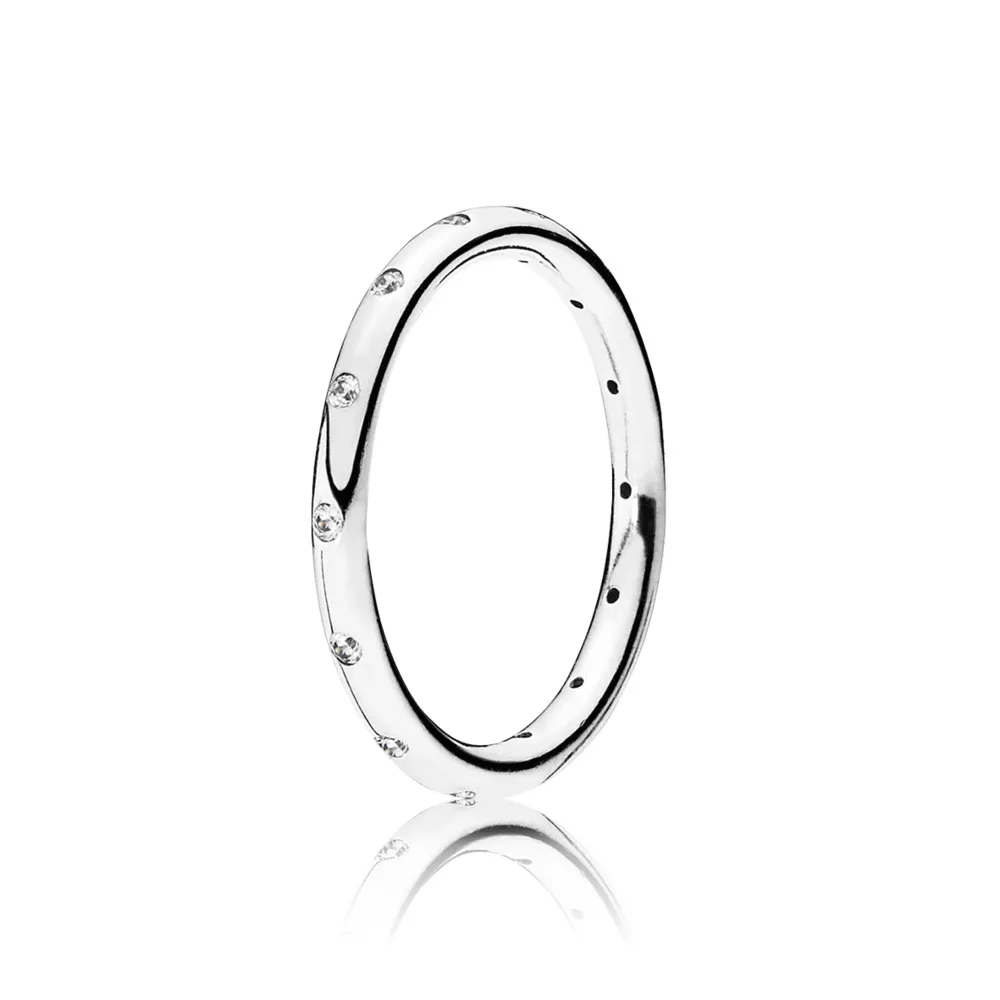 pandora simple sparkling band ring 190945cz