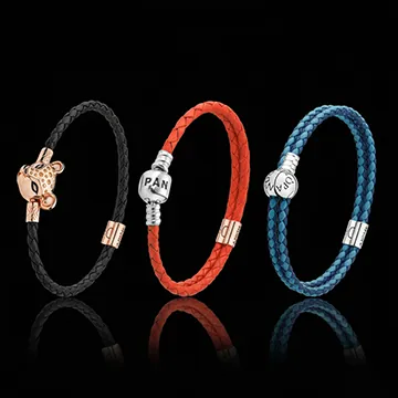 (bild till) Läderarmband
