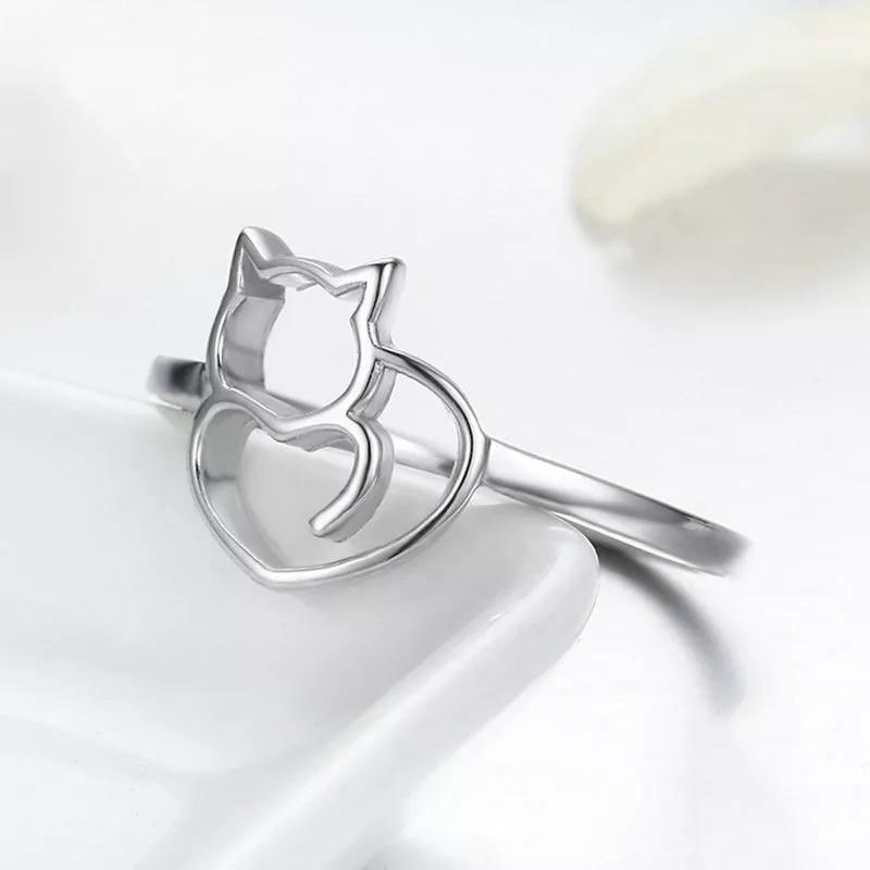 (bild till) Pandora Stil Ring Stygg Kattunge - Scr104 - View 2